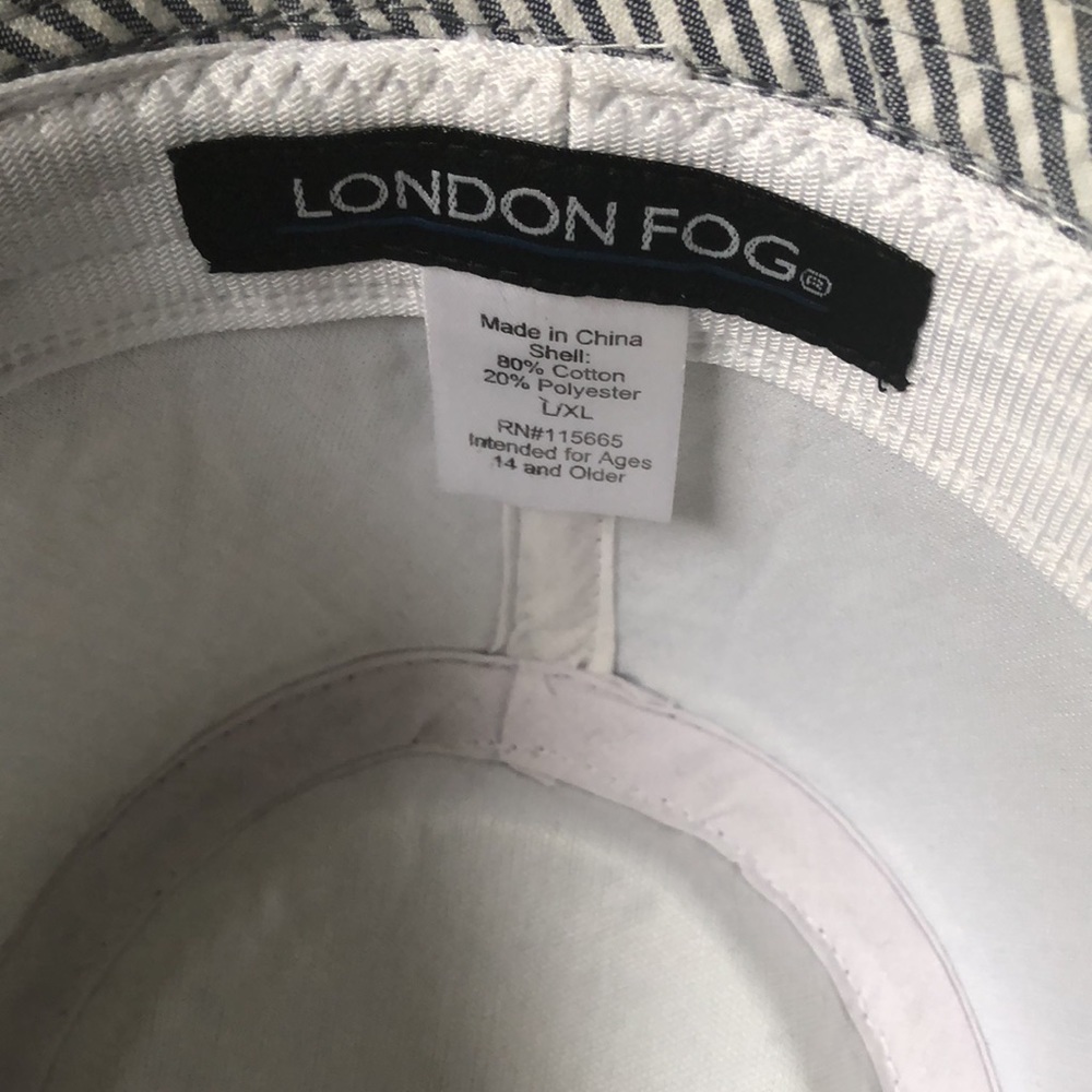 London‎ Fog ticking stripe fedora - Picture 5 of 9